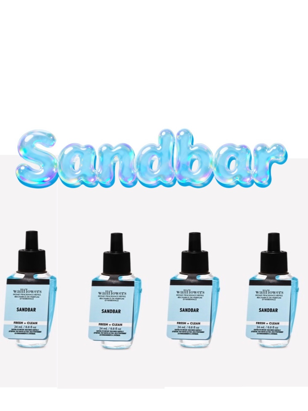 Bath And Body Works Sandbar Wallflowers Fragrance Refill